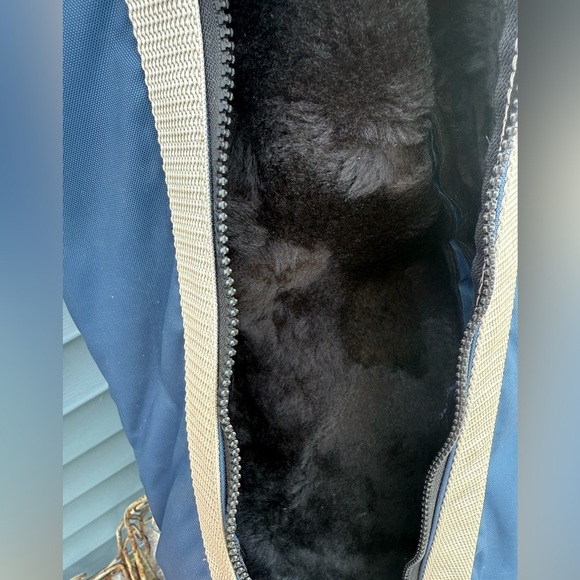 Soft Fleece Lined Equestrian Boot Bag VGUC - Picture 3 of 7